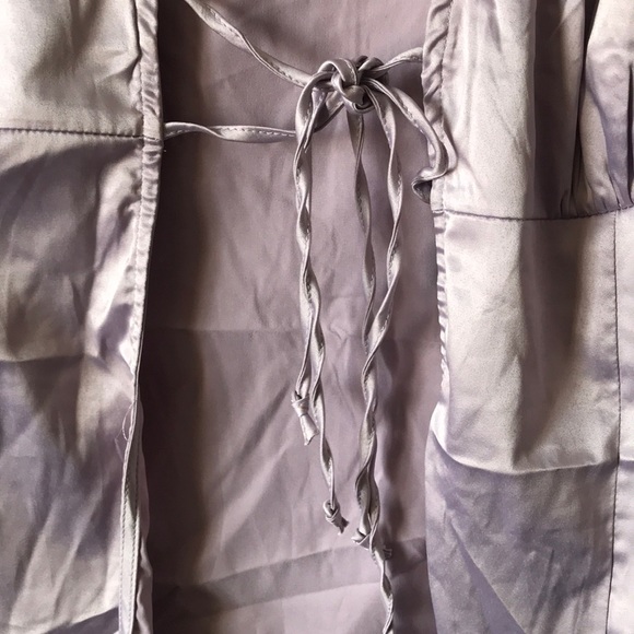 Urban Outfitters Silk Lilac Blouse NWT - Picture 5 of 5